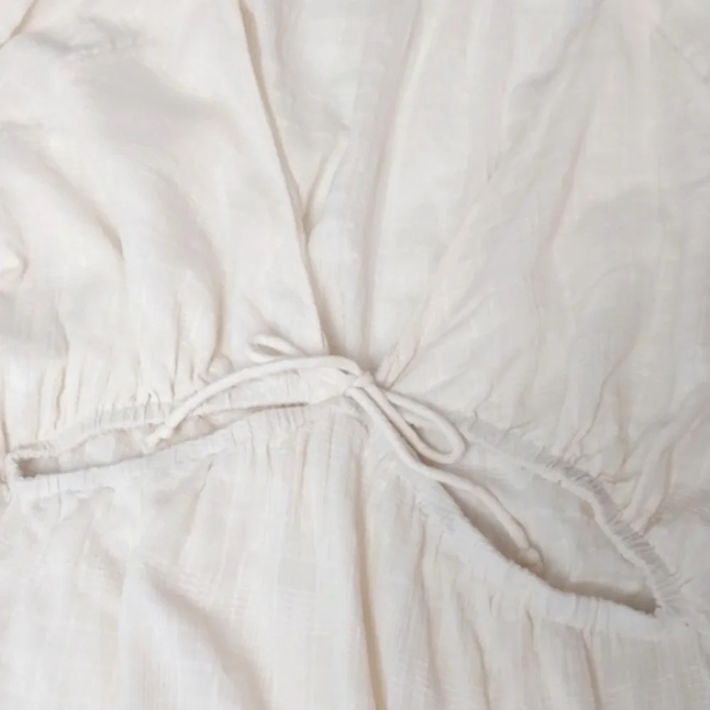 L Space Feelin' Fine Cutout Dress Cream Size XL